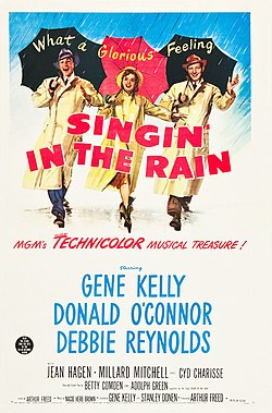 singin' in the rainポスター