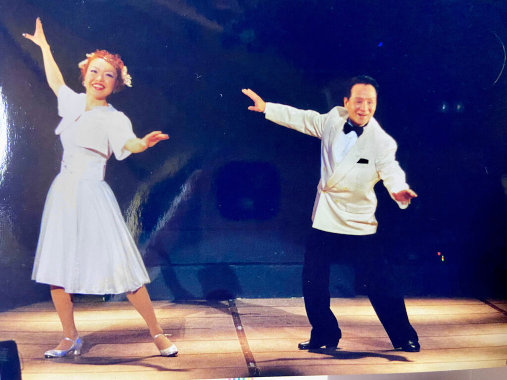 舞台でのタップダンス