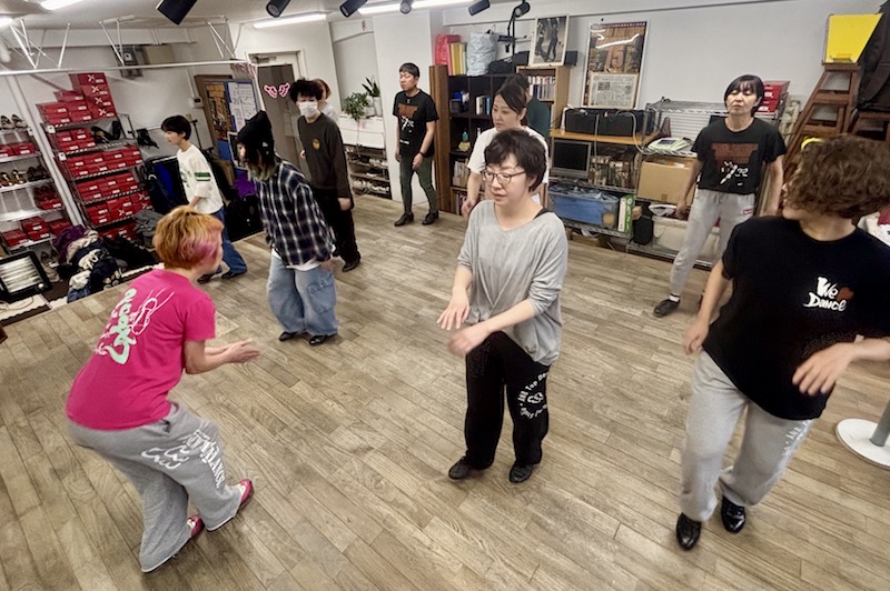 福岡のタップダンススタジオ　ANB Tap Dance Studio レッスンの様子
