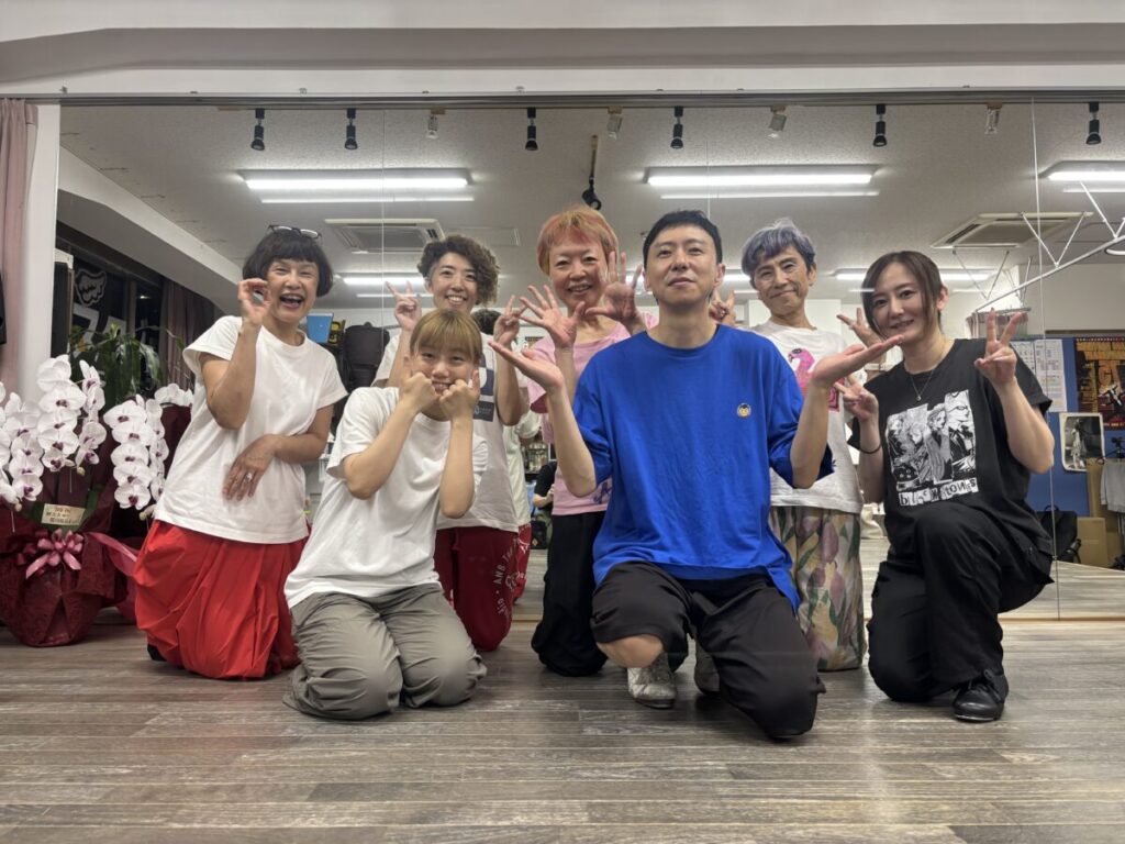 ワークショップ集合写真1 韓国タップダンサー オファン